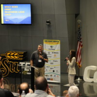 Bobby Guerra and Kaleigh Floyd presenting at 2025 CMMC Midwest Conference
